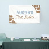 カウボーイロデオ誕生日パーティー 横断幕 (トレードショー)