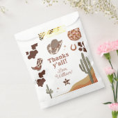 カウボーイロデオ誕生日ワイルドウェストありがとう フェイバーバッグ (封をした状態)