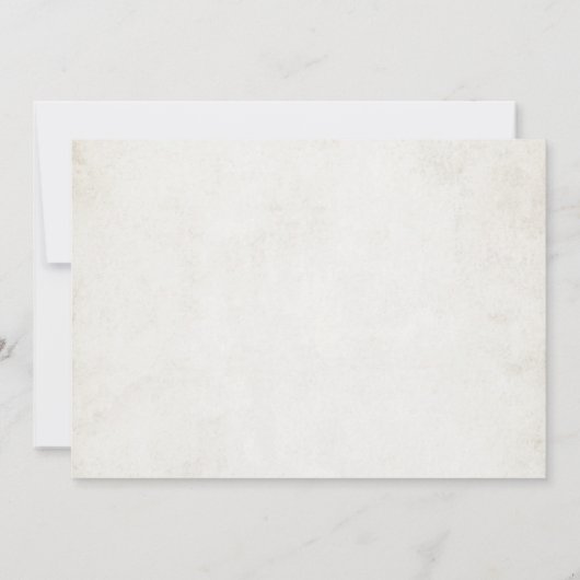 カウボーイロデオ誕生日西は1枚の写真だった 招待状 (裏面)