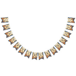 カウボーイロデオ馬の馬乗り野生の西パーティー バンティングフラッグ