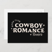 カウボーイロマンスの本の美学 ポストカード (正面/裏面)