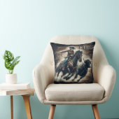 カウボーイローピンアブルアットロデオイベント クッション (椅子)