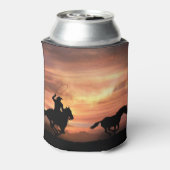 カウボーイローピンワイルドホースウェスタン 缶クーラー (缶裏面)