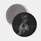 カウボーイロープ マグネット (正面/裏面)