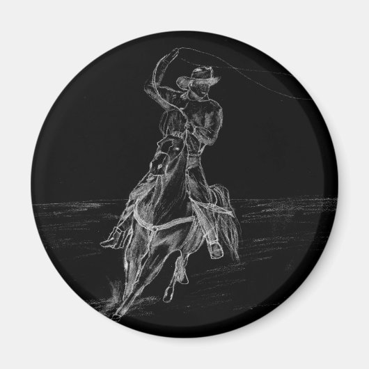 カウボーイロープ マグネット (正面)