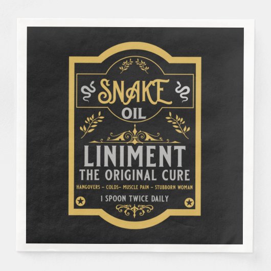 カウボーイワイルドウェストスネーク油 (正面)