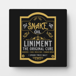 カウボーイワイルドウェストスネーク油 フォトプラーク