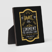 カウボーイワイルドウェストスネーク油 フォトプラーク (正面)