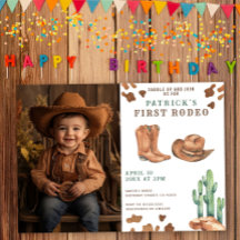 カウボーイワイルドウェスト1stロデオ誕生日パーティー