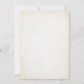 カウボーイワイルドウエストロードウェスタンガールベビーシャワー 招待状 (裏面)