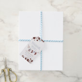 カウボーイワイルドウエストロードウェスタンボーイベビーシャワー ギフトタグ (より糸付き)