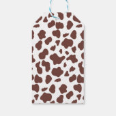 カウボーイワイルドウエストロードウェスタンボーイベビーシャワー ギフトタグ (裏面)