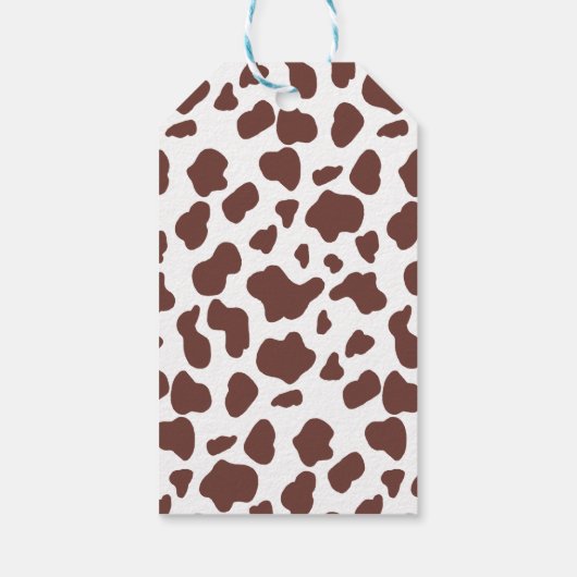 カウボーイワイルドウエストロードウェスタンボーイベビーシャワー ギフトタグ (裏面)