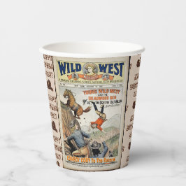 カウボーイワイルドウエスト追加ボーイズナスバースデーパーティー 紙コップ