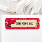 カウボーイ住所 シール (インサイチュ)