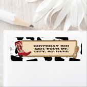 カウボーイ住所 シール (インサイチュ)