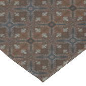 カウボーイ初期のウエスタンカントリーTooled Leather テーブルクロス (アングル)