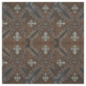 カウボーイ初期のウエスタンカントリーTooled Leather ファブリック (見本)