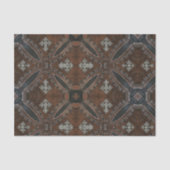 カウボーイ初期のウエスタンカントリーTooled Leather 薄葉紙 (正面)