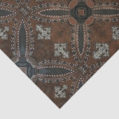 カウボーイ初期のウエスタンカントリーTooled Leather 薄葉紙 (詳細)