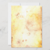 カウボーイ募集ポスター誕生日パーティー 招待状 (裏面)