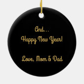 カウボーイ及びロングホーン型ステアセラミックオーナメント セラミックオーナメント (裏面)