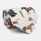 カウボーイ女性のカーボーイウエスタンロデオカントリーパターン ネクタイ (ロール)