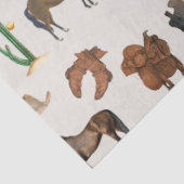 カウボーイ女性のカーボーイウエスタンロデオカントリーパターン 薄葉紙 (詳細)