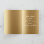 カウボーイ女性のカーボーイサンタカントリーダンサーのクリスマス カード (内部)