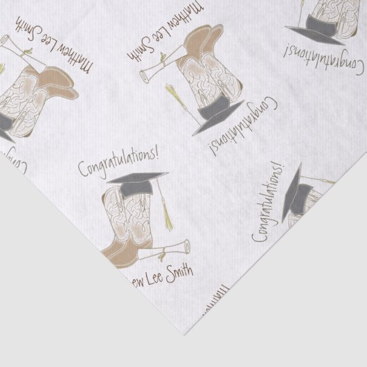 カウボーイ女性のカーボーイ卒業カントリーウエスタンパーティー 薄葉紙 (詳細)