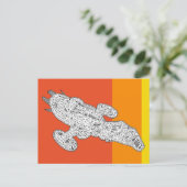 カウボーイ宇宙船はがき ポストカード (スタンド正面)