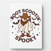 カウボーイ幽霊コウィドブートスクートウェスタン不気味 フォトプラーク (正面)