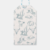 カウボーイ感謝タグ ギフトタグ (裏面)