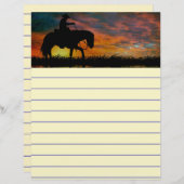 カウボーイ文房具 (正面/裏面)