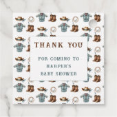 カウボーイ来の赤ちゃん フェイバータグ (裏面)