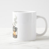 カウボーイ格言マグ専門マグ ジャンボコーヒーマグカップ (右)