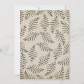 カウボーイ生まれたばかりのベビー写真誕生のお知らせ 案内状 (裏面)