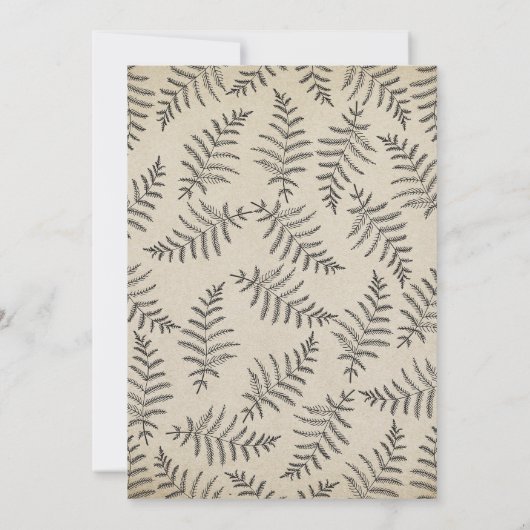 カウボーイ生まれたばかりのベビー写真誕生のお知らせ 案内状 (裏面)