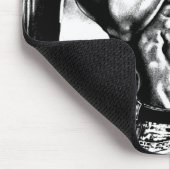 カウボーイ男性へ男らしボディービルダーの芸術 マウスパッド (コーナー)