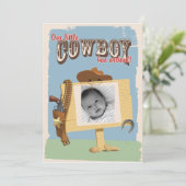 カウボーイ発表 案内状 (スタンド正面)