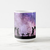 カウボーイ祈りの言葉コーヒーマグ コーヒーマグカップ (中央)