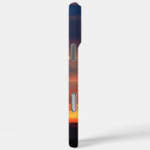 カウボーイ祈りの言葉シルエットiPhoneケース Case-Mate iPhoneケース (裏面 / 右)