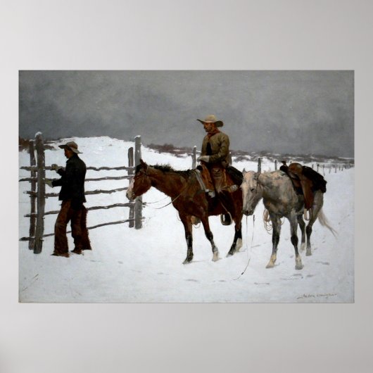 カウボーイ秋 ポスター (正面)