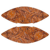 カウボーイ素朴ウエスタンカントリー工具革プリント アメリカンフットボール (パネル)