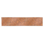 カウボーイ素朴ウエスタンカントリー工具革プリント ショートテーブルランナー (横)