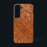 カウボーイ素朴ウエスタンカントリー工具革プリント SAMSUNG GALAXY S22ケース<br><div class="desc">西素朴国のパターンは革のプリントの電話ケースを工具。カウボーイのファッション装飾アクセサリー。</div>