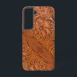 カウボーイ素朴ウエスタンカントリー工具革プリント SAMSUNG GALAXY S22ケース<br><div class="desc">西素朴国のパターンは革のプリントの電話ケースを工具。カウボーイのファッション装飾アクセサリー。</div>