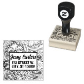 カウボーイ素朴ウエスタンカントリー工具革 ラバースタンプ (押印)