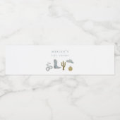 カウボーイ素朴ウエスタン ペットボトルラベル (シングルラベル)