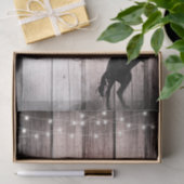 カウボーイ素朴ウッドバーンカントリーパーティーワイルドウエスト 薄葉紙 (ギフト)